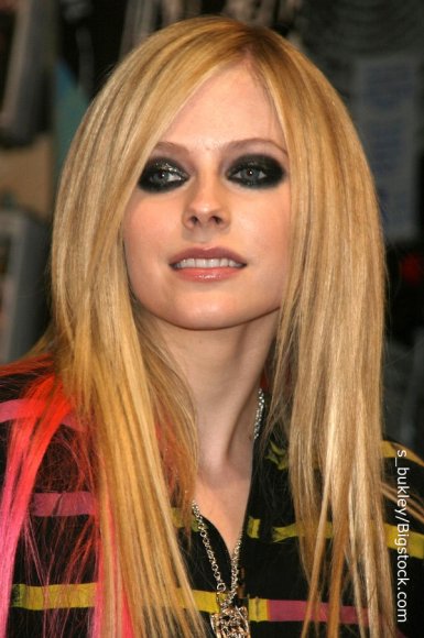 Avril Lavigne Hairstyles throughout the Career of a Celebrity